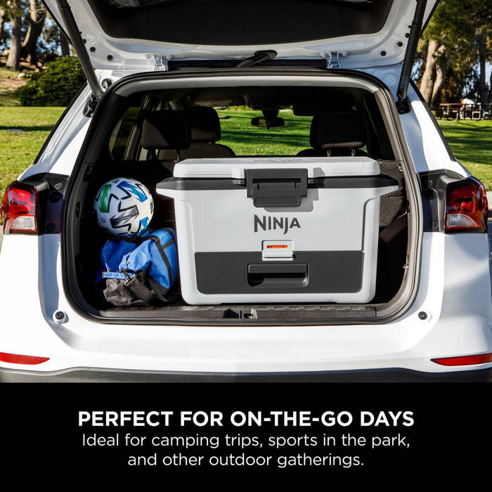 Ninja FB151UKWH FrostVault 50QT 47L Hard Cooler with Dry Zone Cloud White White