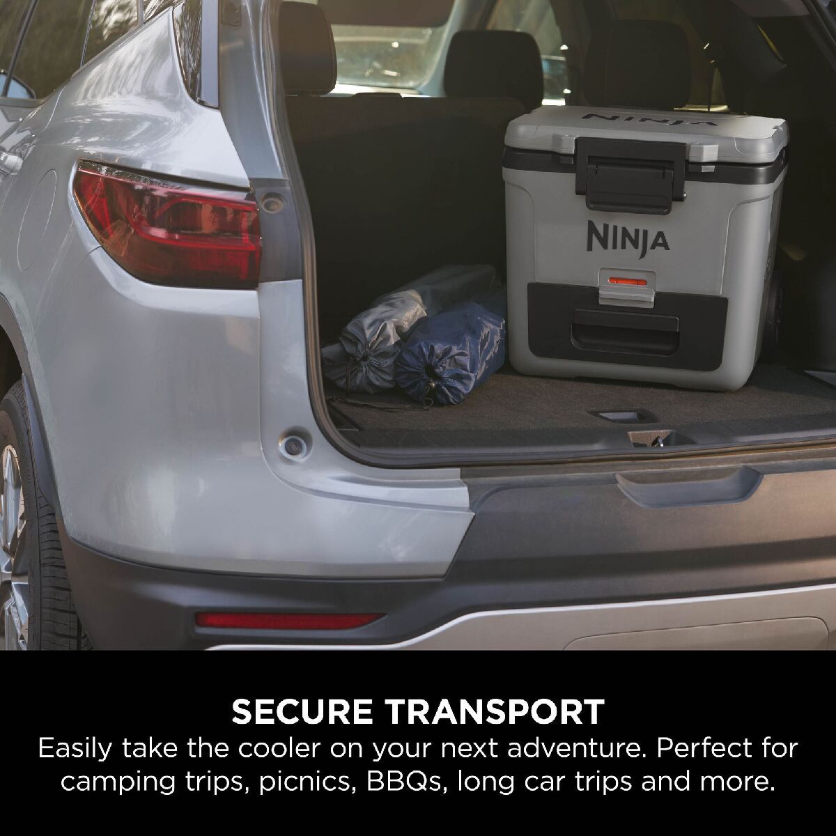 Ninja FB230UKGY FrostVault 30QT 28L Wheeled Cooler with Dry Zone Slate Grey Grey