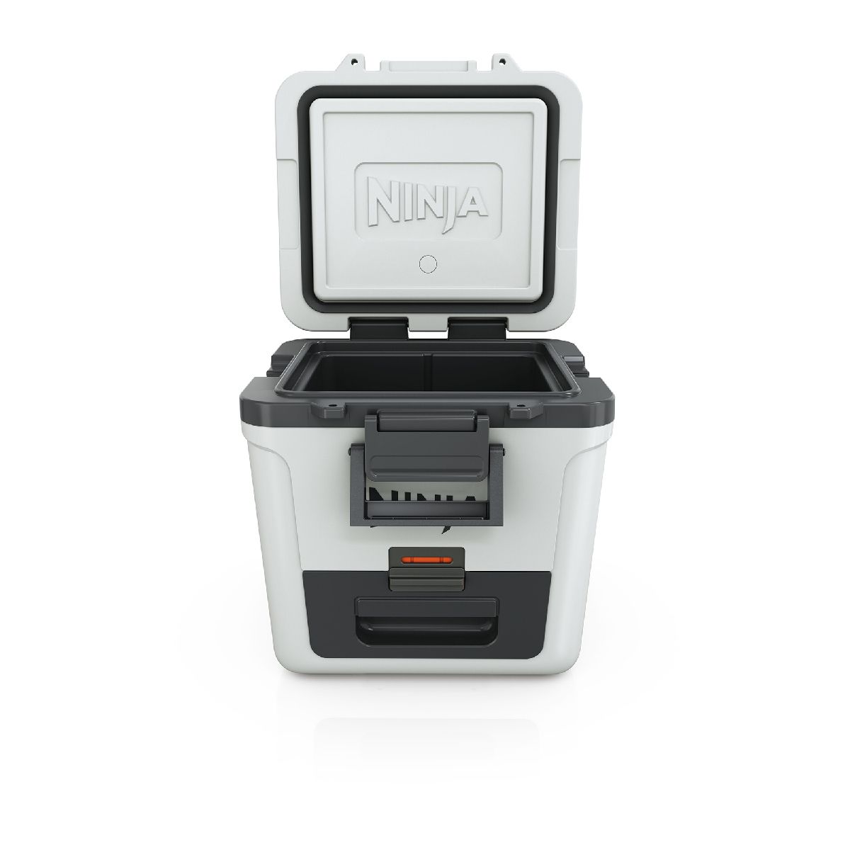 Ninja FB230UKWH FrostVault 30QT 28L Wheeled Cooler with Dry Zone Cloud White White
