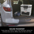 Ninja FB230UKWH FrostVault 30QT 28L Wheeled Cooler with Dry Zone Cloud White White
