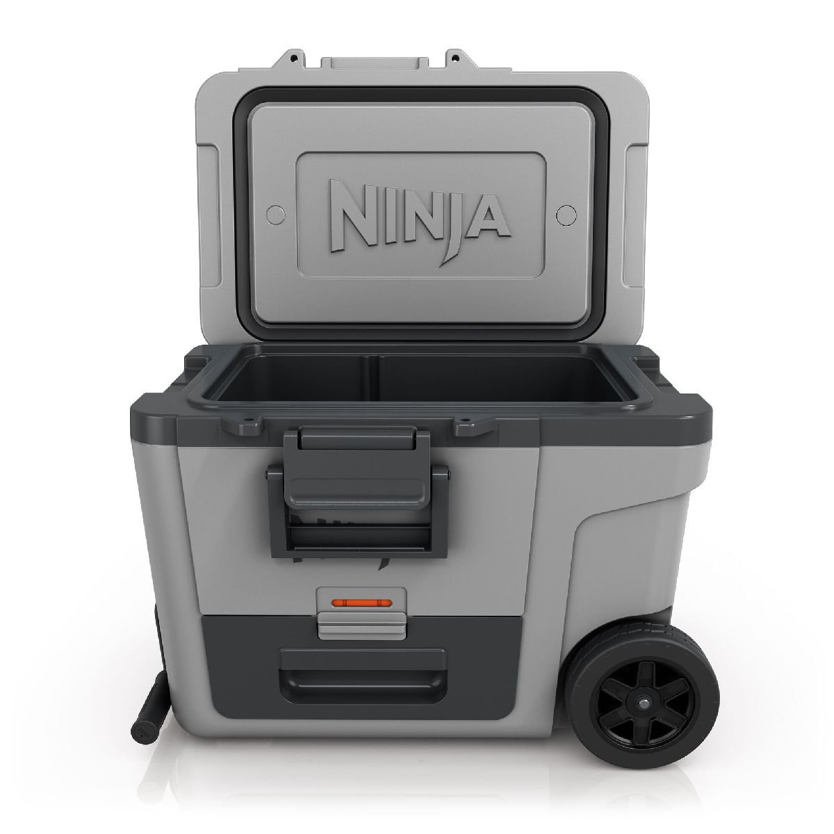 Ninja FB245UKGY FrostVault 45QT 42L Wheeled Cooler with Dry Zone Slate Grey Grey
