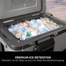 Ninja FB245UKGY FrostVault 45QT 42L Wheeled Cooler with Dry Zone Slate Grey Grey