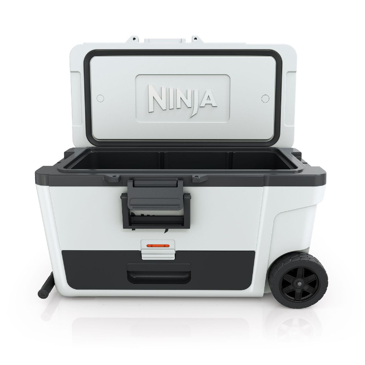 Ninja FB265EUUKWH FrostVault 65QT 61L Wheeled Cooler with Dry Zone Cloud White White