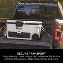 Ninja FB265EUUKWH FrostVault 65QT 61L Wheeled Cooler with Dry Zone Cloud White White