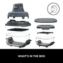 Ninja FN101UKGY CRISPi 4 in 1 Portable Glass Air Fryer Cyber Space Cyber Space