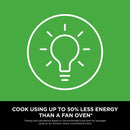 Ninja FN101UKGY CRISPi 4 in 1 Portable Glass Air Fryer Cyber Space Cyber Space