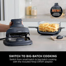 Ninja FN101UKGY CRISPi 4 in 1 Portable Glass Air Fryer Cyber Space Cyber Space