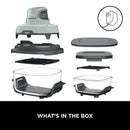 Ninja FN101UKSG CRISPi 4 in 1 Portable Glass Air Fryer Sage Sage