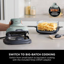 Ninja FN101UKSG CRISPi 4 in 1 Portable Glass Air Fryer Sage Sage