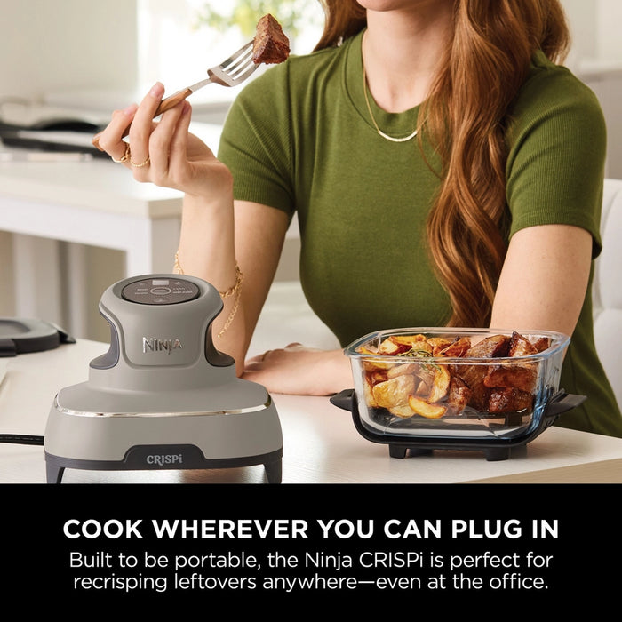 Ninja FN101UKST CRISPi 4 in 1 Portable Glass Air Fryer Stone Stone