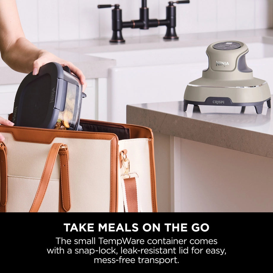 Ninja FN101UKST CRISPi 4 in 1 Portable Glass Air Fryer Stone Stone