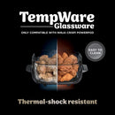 Ninja FN101UKST CRISPi 4 in 1 Portable Glass Air Fryer Stone Stone