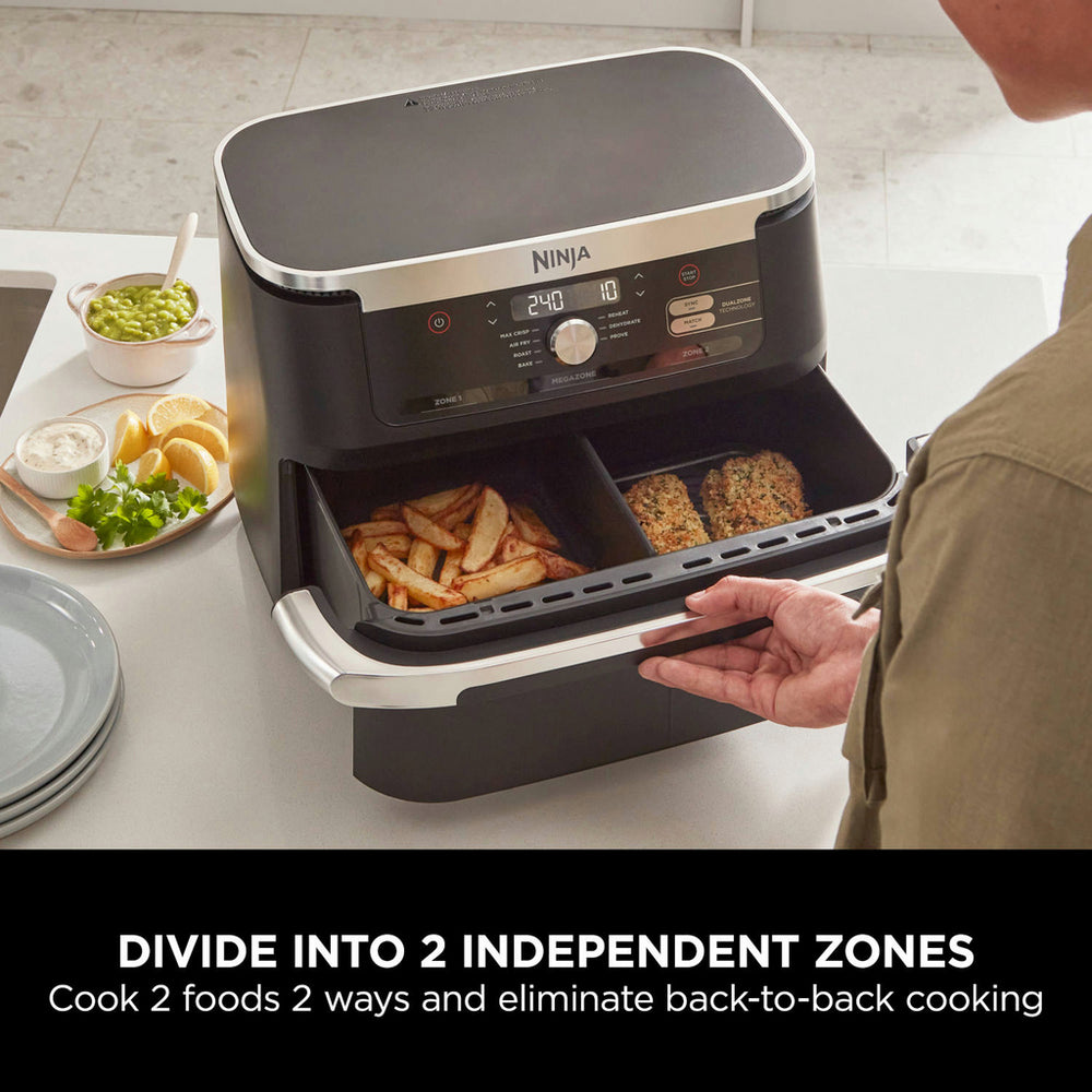 Ninja Foodi FlexDrawer Air Fryer AF500UK 10.4L Black Clearance