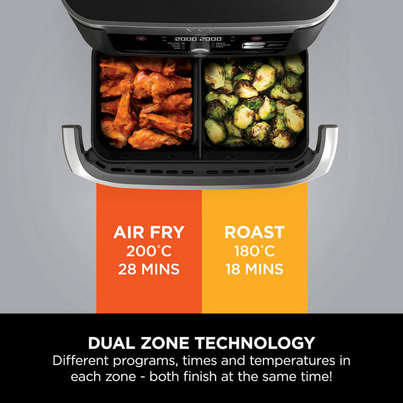 Ninja Foodi FlexDrawer Air Fryer AF500UK 10.4L Black Clearance