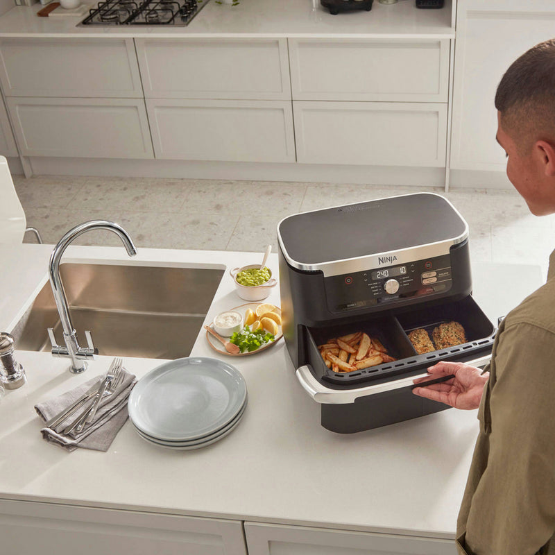 Ninja Foodi FlexDrawer Air Fryer AF500UK 10.4L Black Clearance