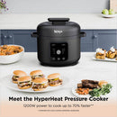 Ninja HyperHeat 6L 9-in-1 Pressure and Rice Cooker PC201UK