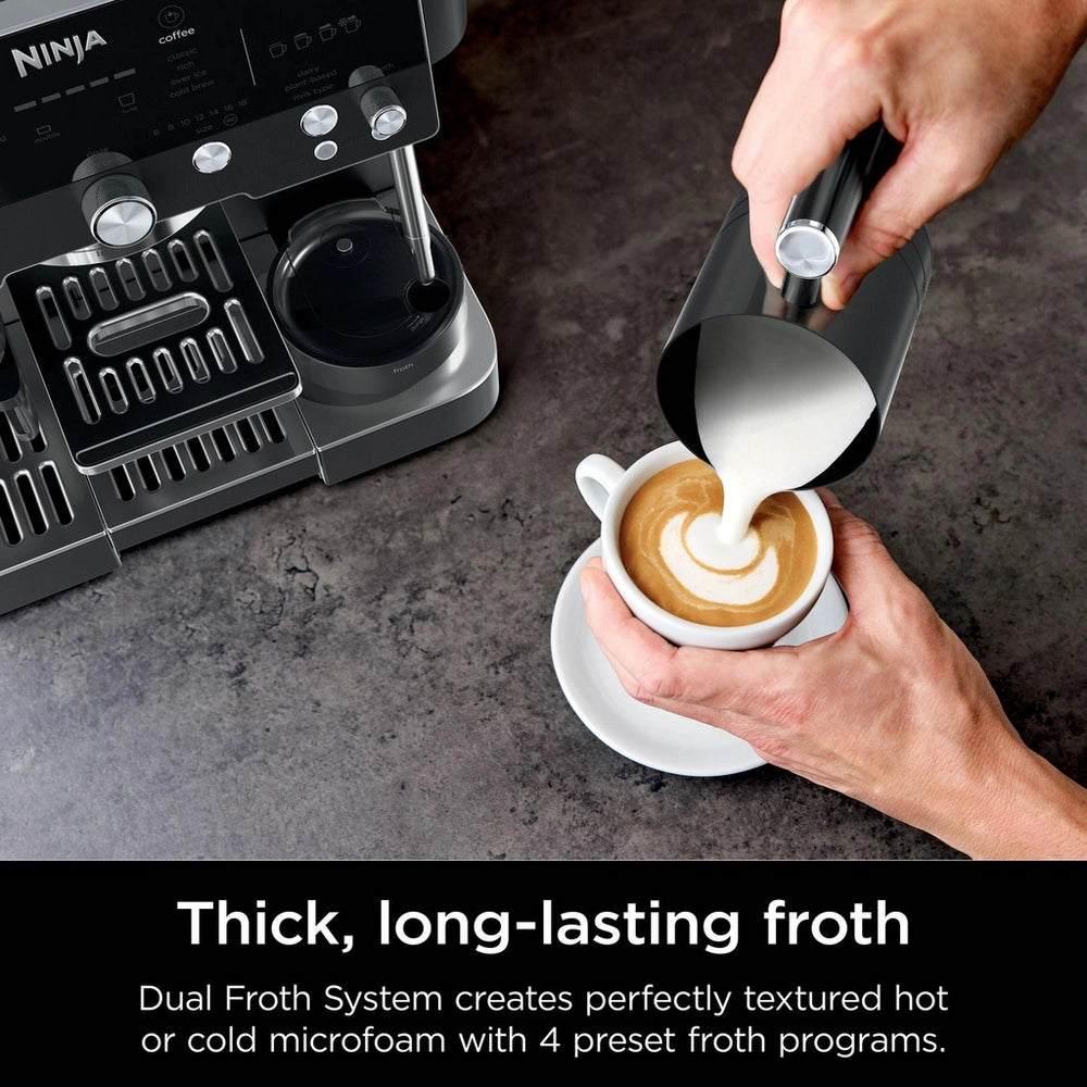 Ninja Luxe Café Premier Espresso Machine Black ES601UKBK - Clearance