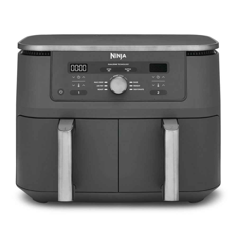 Ninja MAX 6 in 1 Dual Zone Air Fryer DZ400UK 9.5L - Gunmetal Grey