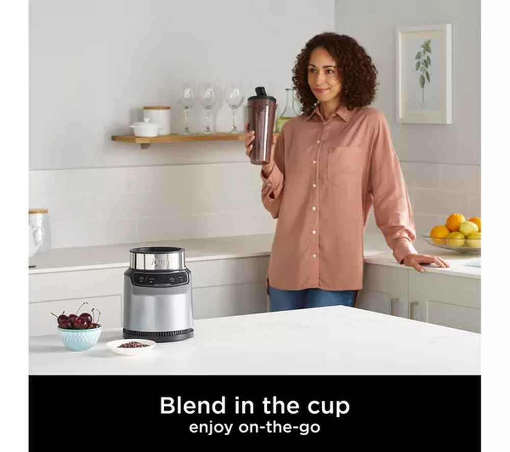 Ninja Motorised Compact Blender with Auto-iQ BN500UK