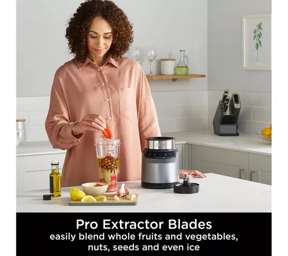 Ninja Motorised Compact Blender with Auto-iQ BN500UK