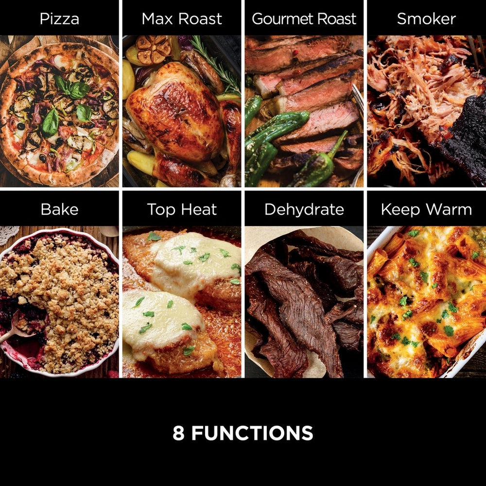 Ninja OO101UK Woodfire Electric Outdoor Oven Artisan Pizza Maker and BBQ Smoker Terracota - CLEARANCE