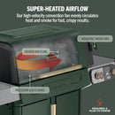 Ninja PG301UKGN FlexFlame Gas BBQ & Outdoor Cooking System Green Green