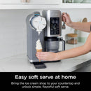 Ninja Swirl by CREAMi 13 in 1 Soft Serve and Ice Cream Maker NC701UK - Platinum Silver