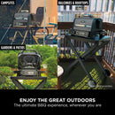 Ninja Woodfire Electric BBQ Grill and Smoker with Cover OG701UKCOVERKIT - CLEARANCE