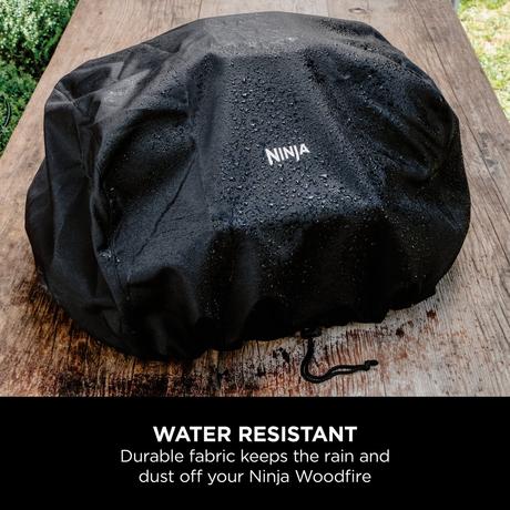 Ninja Woodfire Electric BBQ Grill and Smoker with Stand and Cover OG701UKGRILLKIT - CLEARANCE
