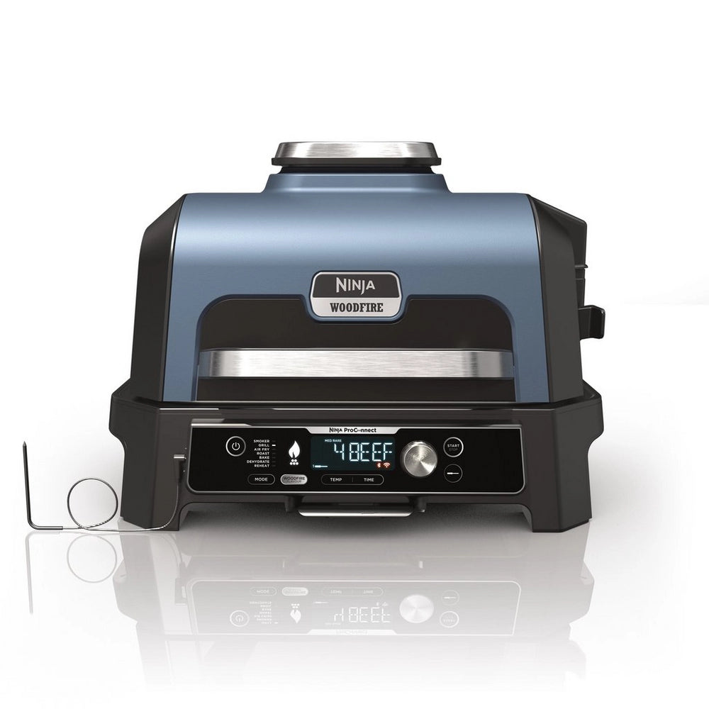 Ninja Woodfire Pro Connect XL Electric BBQ Grill and Smoker OG901UK - Clearance