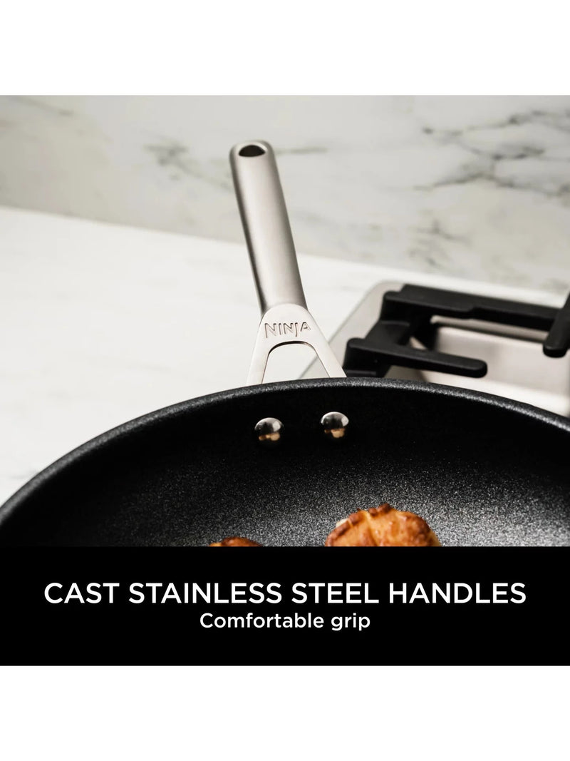 Ninja ZEROSTICK Stainless Steel 5-Piece Pan Set C65000UK