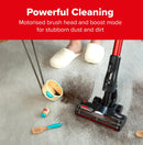 Numatic Henry Quick Cordless Stick Vacuum Cleaner up to 60 Minutes Run Time Red 916177 Clearance