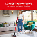 Numatic Henry Quick Cordless Stick Vacuum Cleaner up to 60 Minutes Run Time Red 916177 Clearance