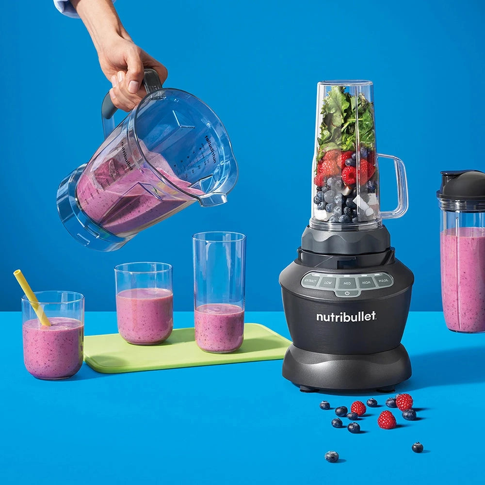 Nutribullet Blender Combo 1200W Power 02147 - Dark Grey