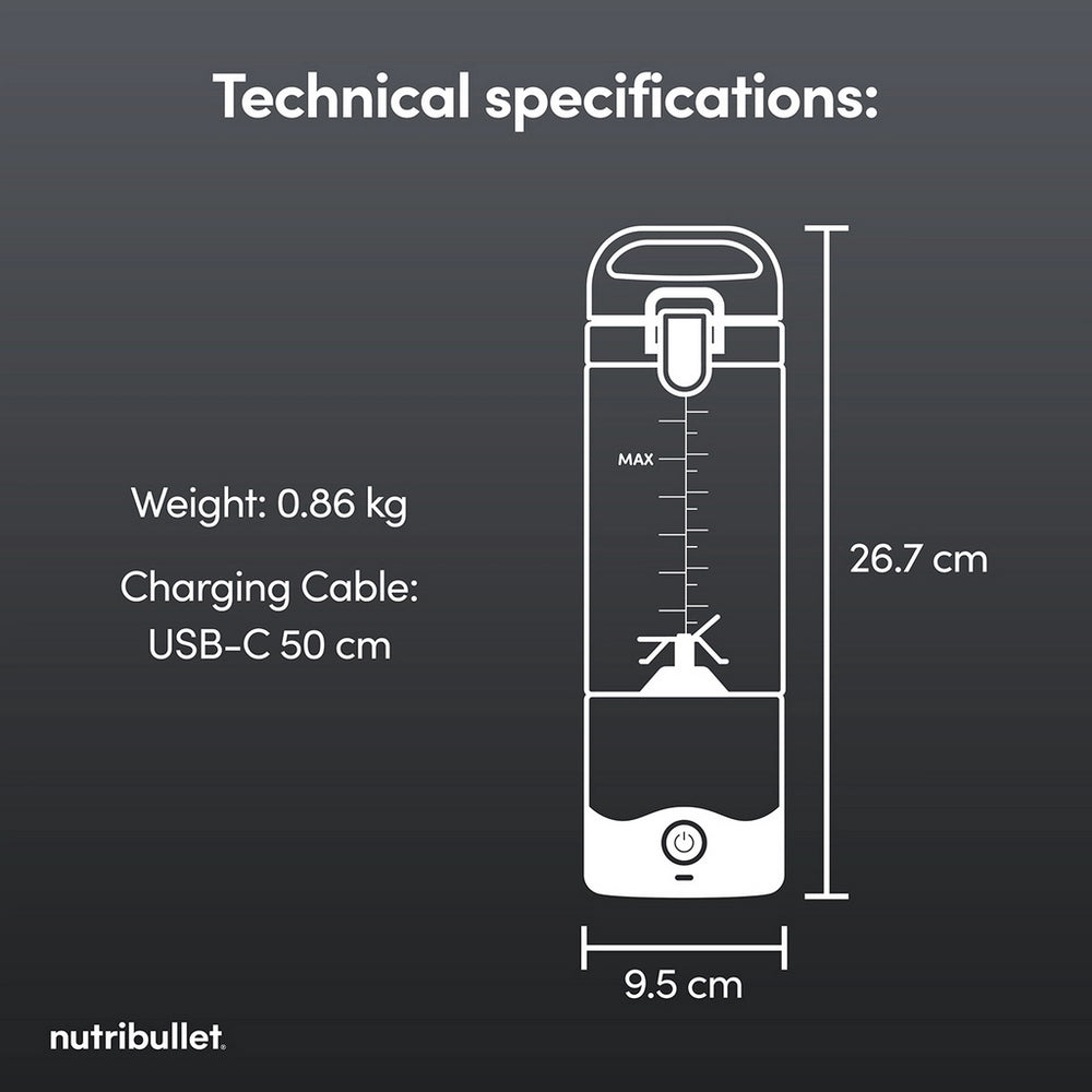 Nutribullet McLaren F1 Team Edition Portable Blender 2777 – Grey
