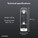 Nutribullet McLaren F1 Team Edition Portable Blender 2777 – Grey