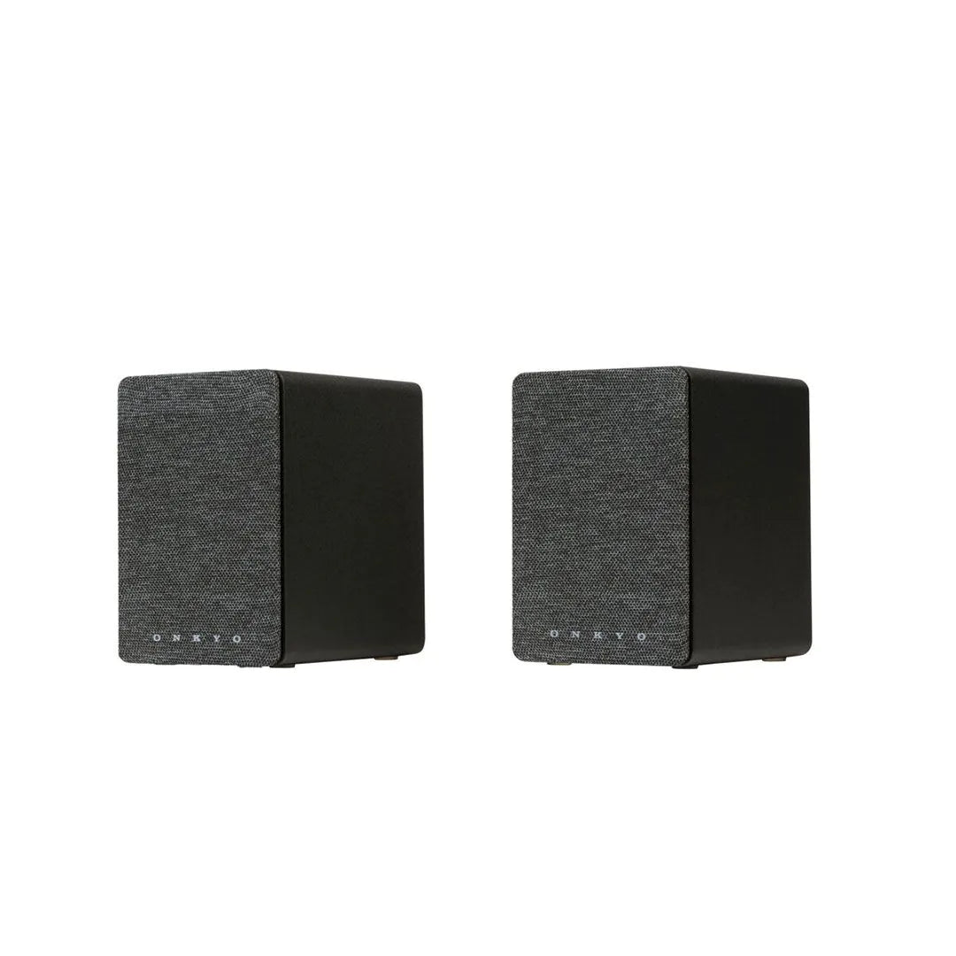 Onkyo Creator Series GX-10DB Active Bookshelf Speakers Pair - Black Black