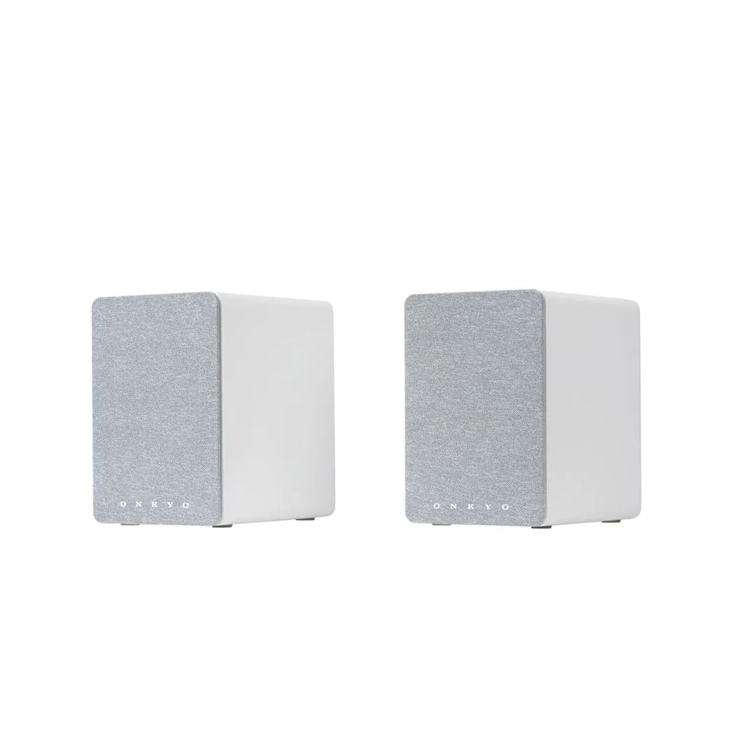 Onkyo Creator Series GX-10DB Active Bookshelf Speakers Pair - White White