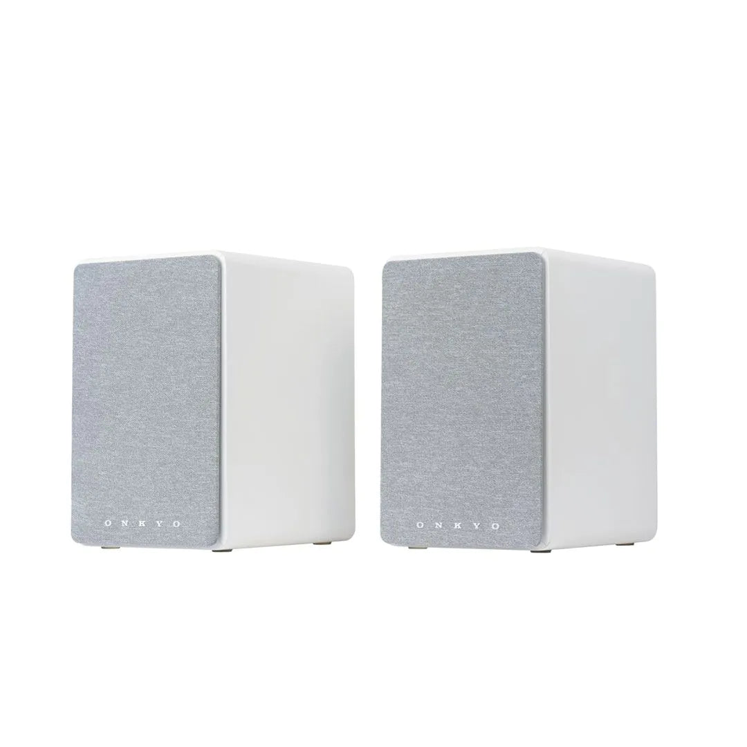 Onkyo Creator Series GX-30ARC Active Bookshelf Speakers Pair - White White