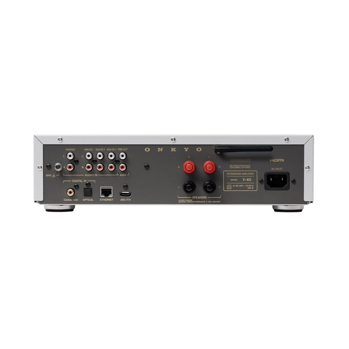 Onkyo Muse Y-40 150W Network Streamer & Integrated Amplifier Silver - Clearance