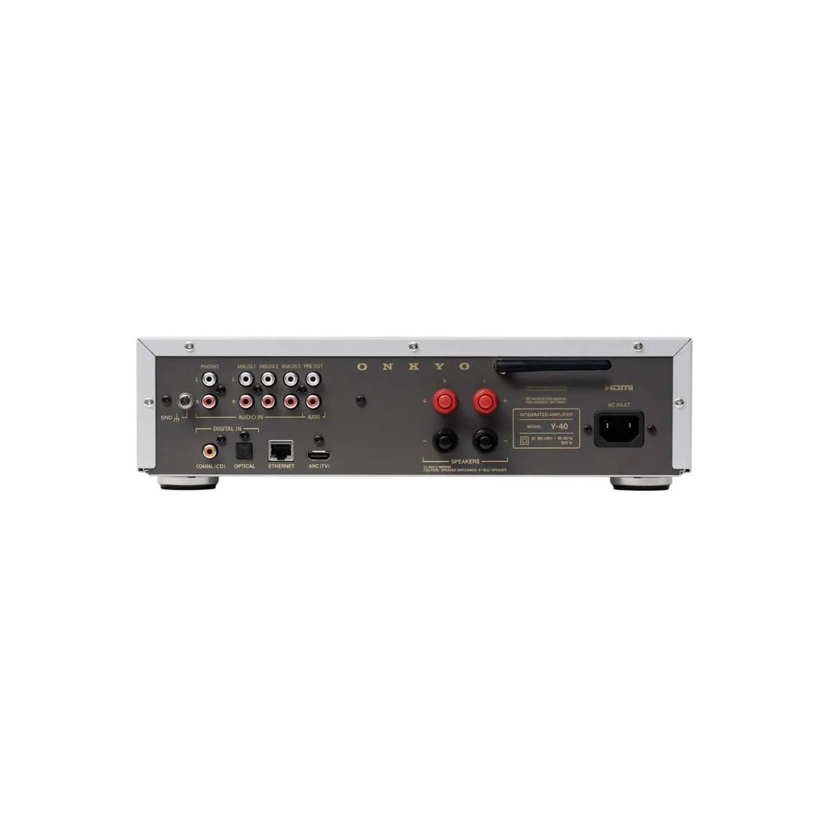 Onkyo Muse Y-40 150W Network Streamer & Integrated Amplifier Silver Silver