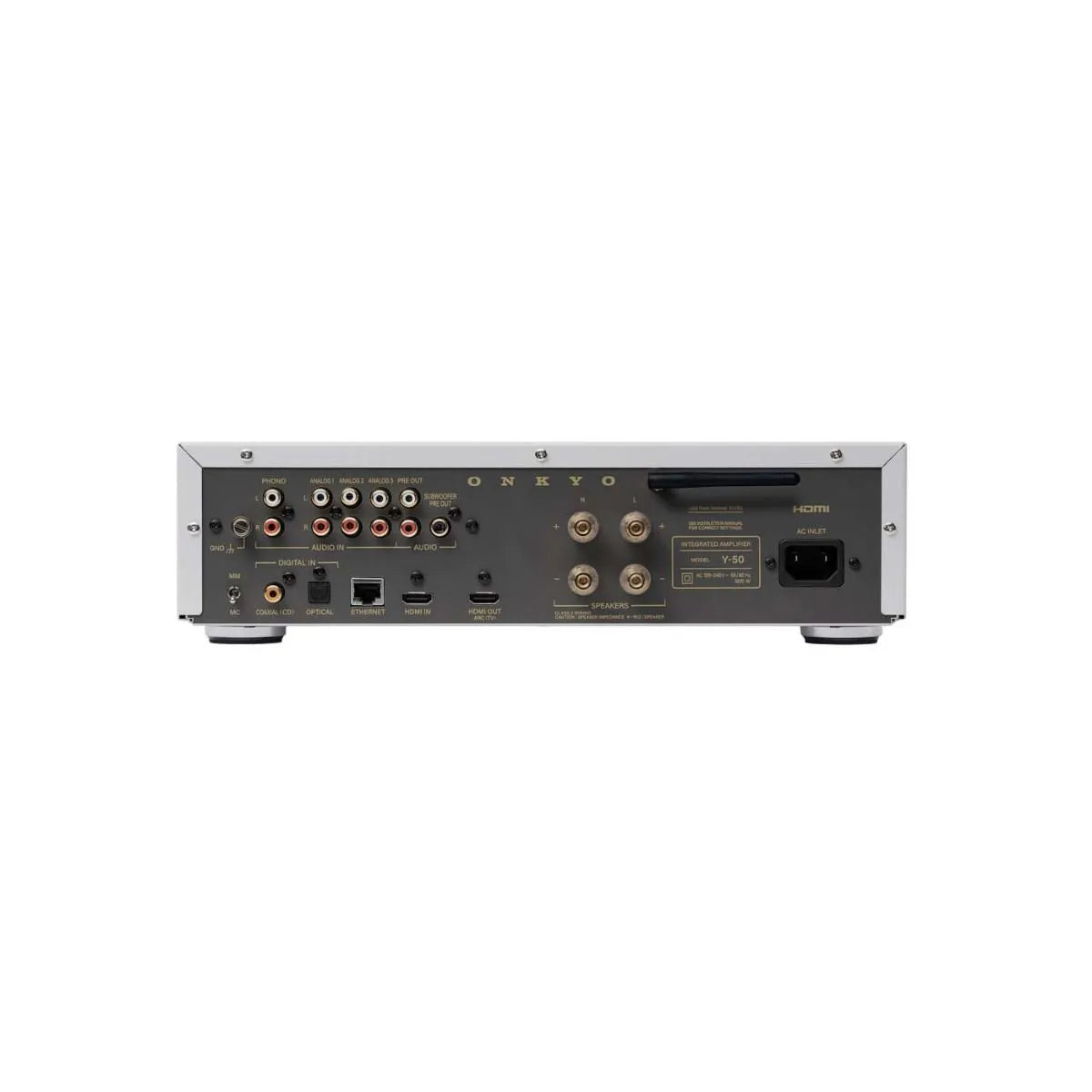 Onkyo Muse Y-50 250W Network Streamer & Integrated Amplifier Silver Silver