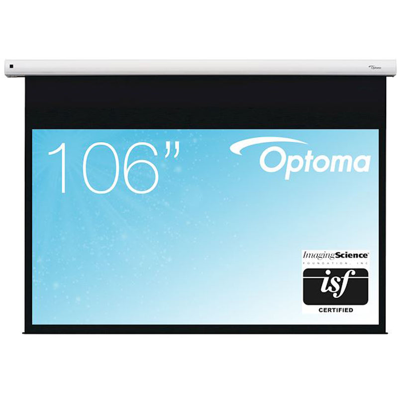 Optoma DE9106EGA 106Inch diagonal 16:9 Electric Projector Screen