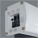 Optoma DE9106EGA 106Inch diagonal 16:9 Electric Projector Screen