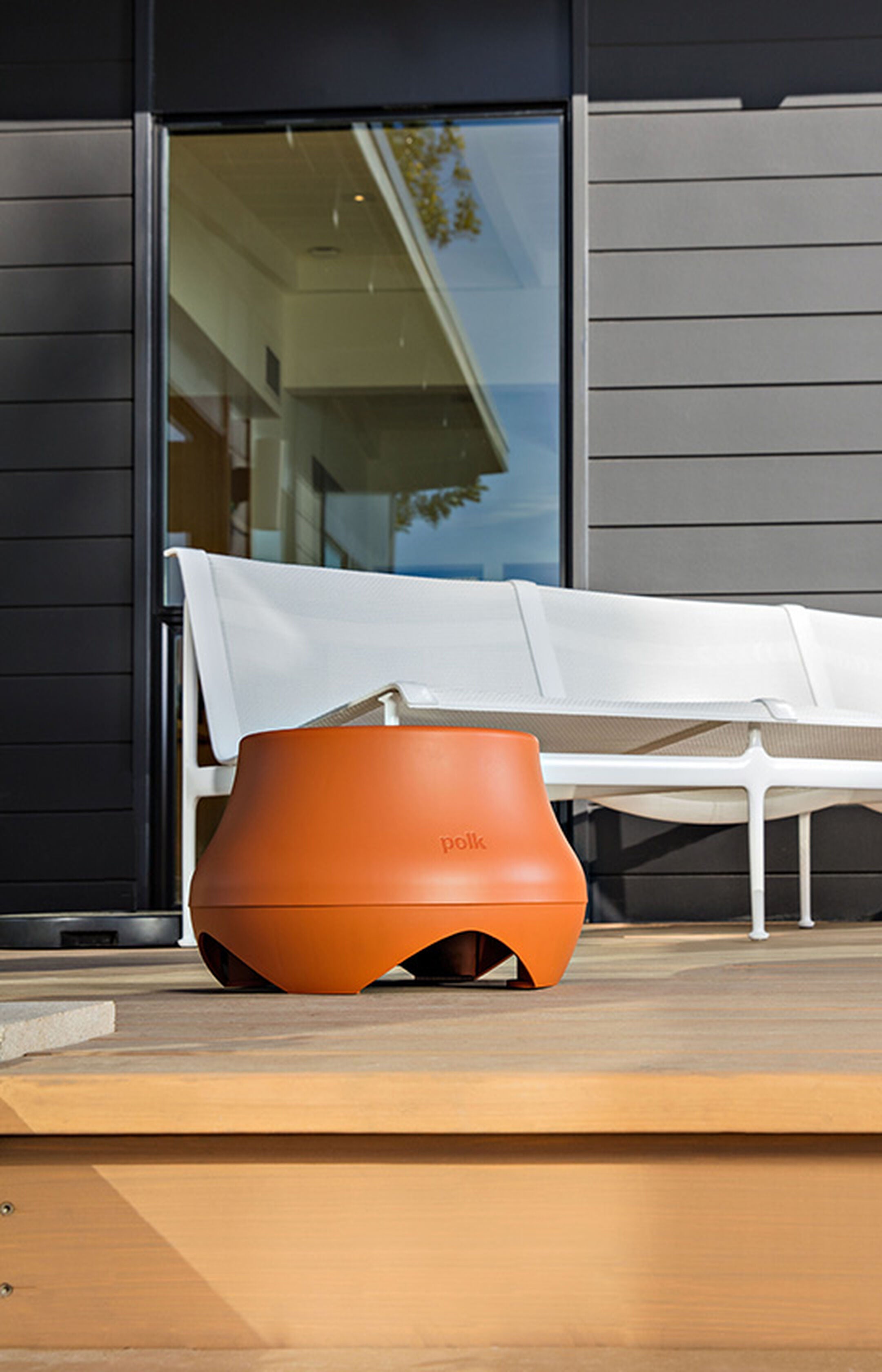 Polk Atrium Sub 100 All-Weather Outdoor 10Inch 200W Subwoofer Terracotta Terracotta