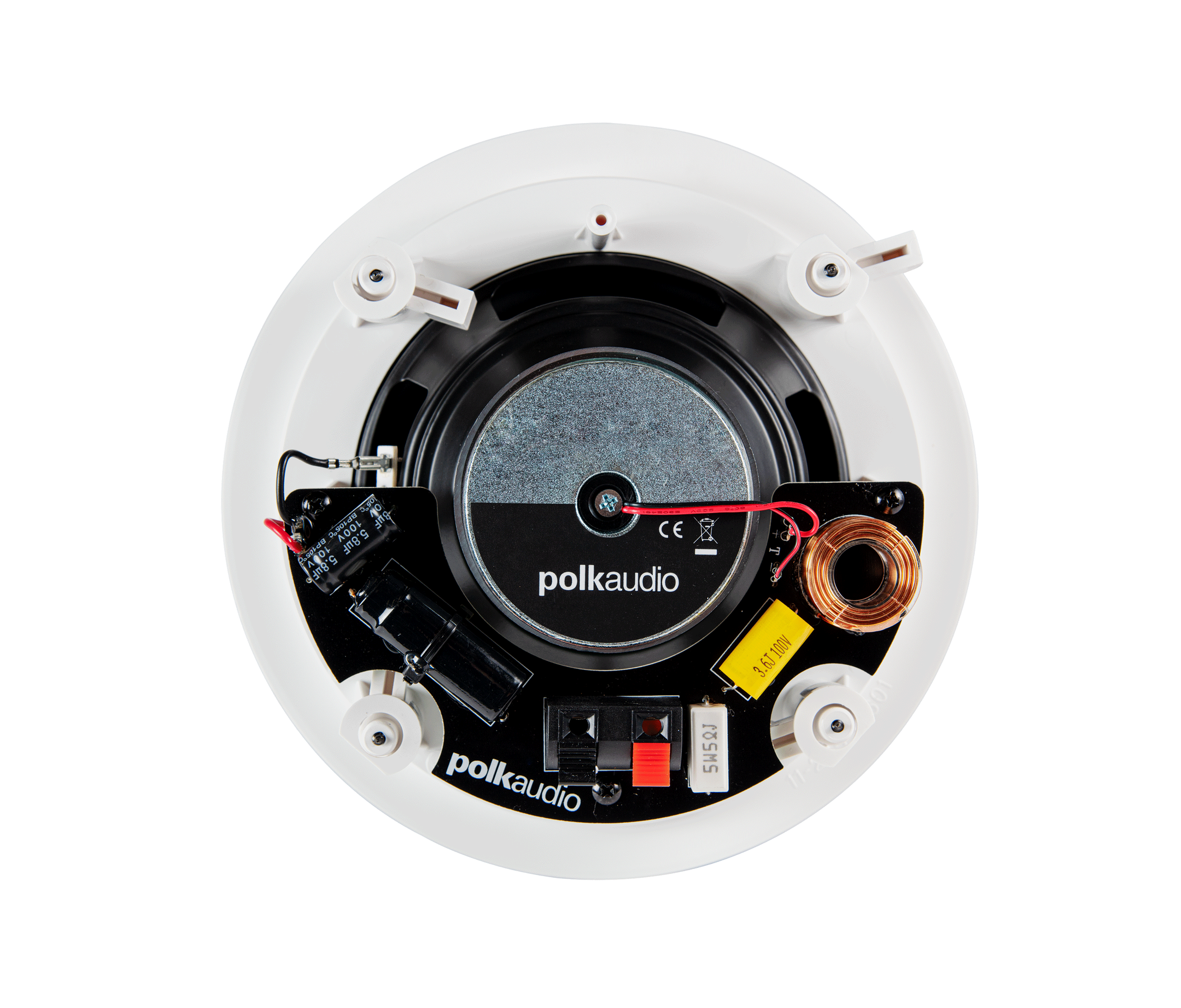 Polk RC80I High-Quality In-Ceiling Speakers Pair with 8Inch Drivers