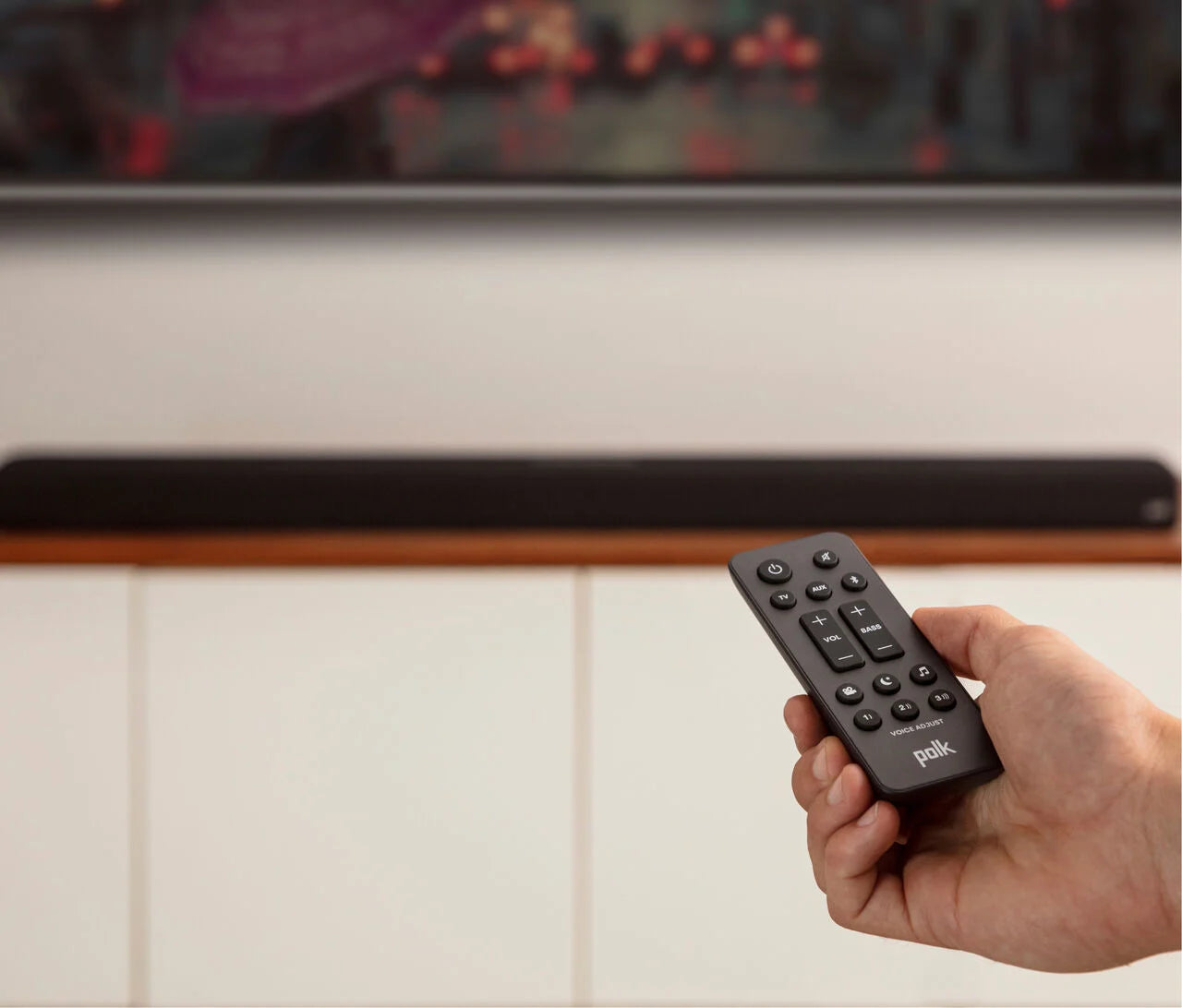 POLK SIGNA S4 True Dolby Atmos 3.1.2 Sound Bar With Wireless Subwoofer EARC and Bluetooth Black