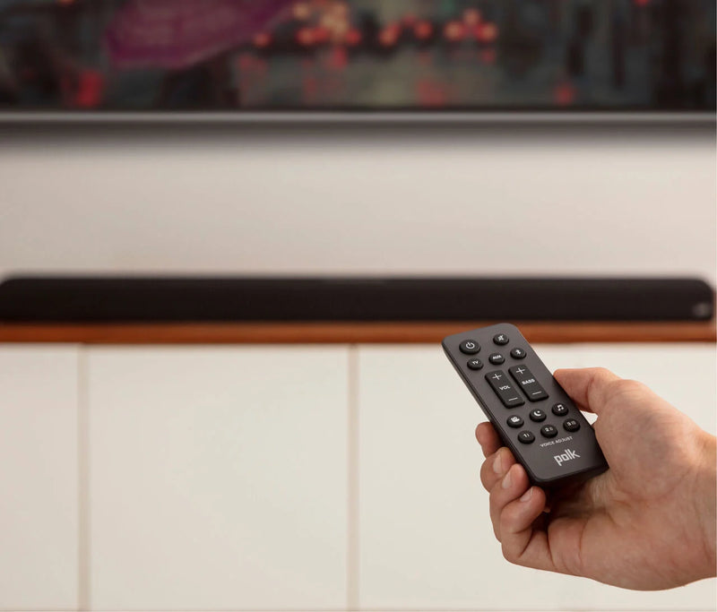POLK SIGNA S4 True Dolby Atmos 3.1.2 Sound Bar With Wireless Subwoofer EARC and Bluetooth Black