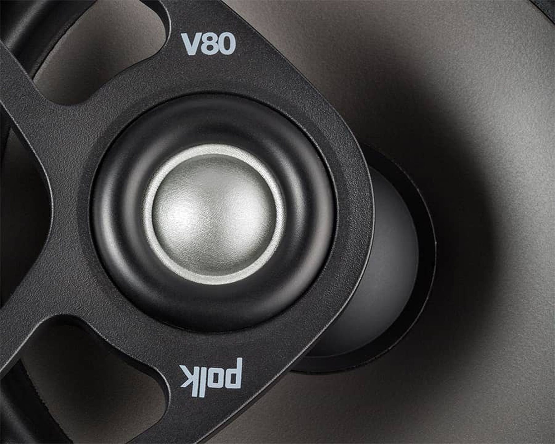 Polk V80 Vanishing In-Ceiling Single Speaker with 8inch Driver