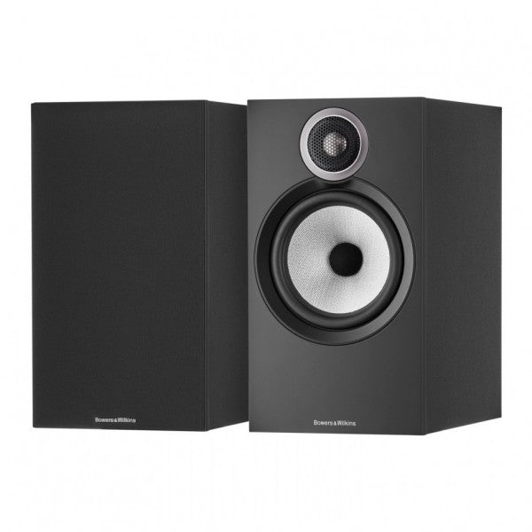 Bowers & Wilkins 606 S3 Bookshelf Speakers with FS-600 S3 Stands Black
